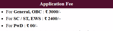 Application Fee — असमानता की झलक